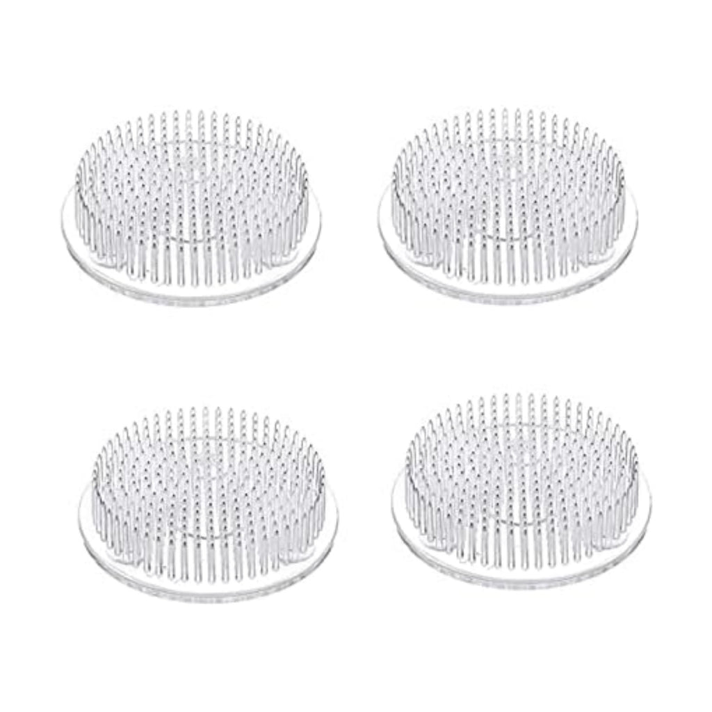 Flower Frog Clear Plastic Pin Frog Flower Arrangement Holder 2.76" Inch (70mm)