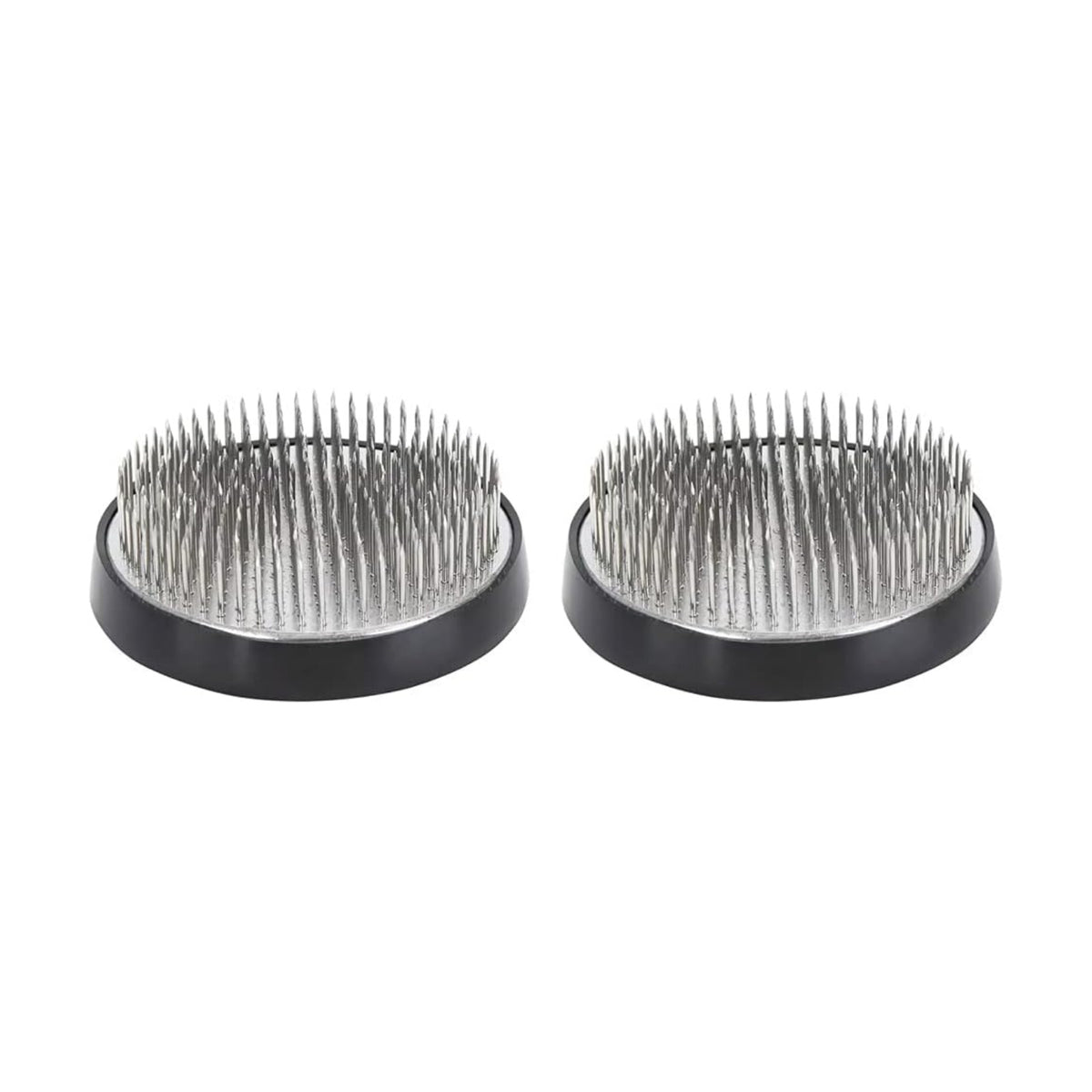 Flower Frog Stainless Steel Pin Frog Flower Arrangement Holder (2.4 Inch (2pcs))
