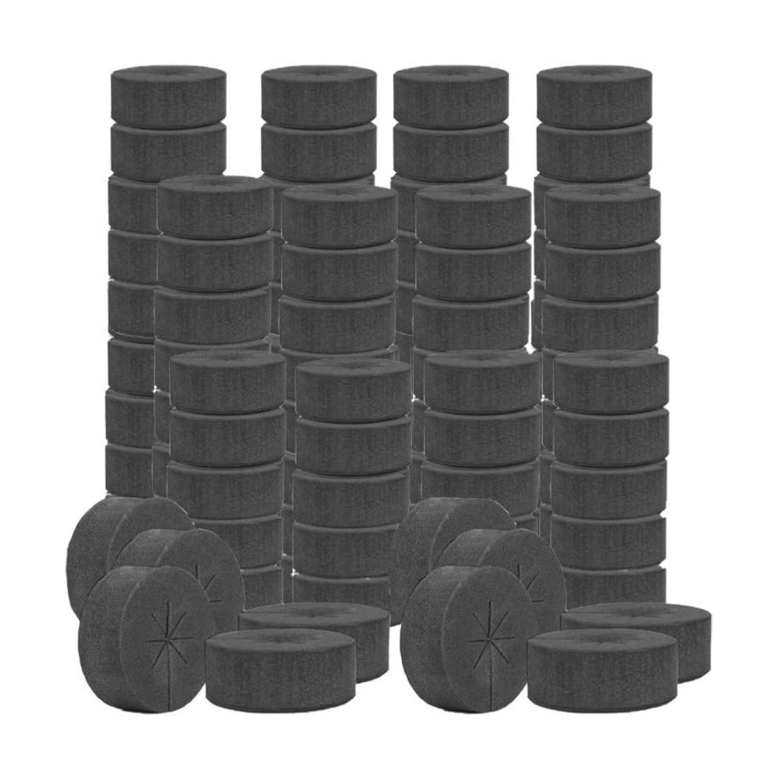 SUCOHANS 200 PCS Cloning Collars Inserts Premium Grade Foam | Fits 2'' Net Cups Cloner Collars for Hydroponics Plant