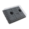 Gardzen 5 Pack Seed Starter Trays with Vented Domes 350 Cell