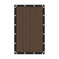VICLLAX Shade Fabric Sun Shade Cloth Privacy Screen with Grommets for Patio Garden Pergola Cover Canopy 6x10 FT, Mocha