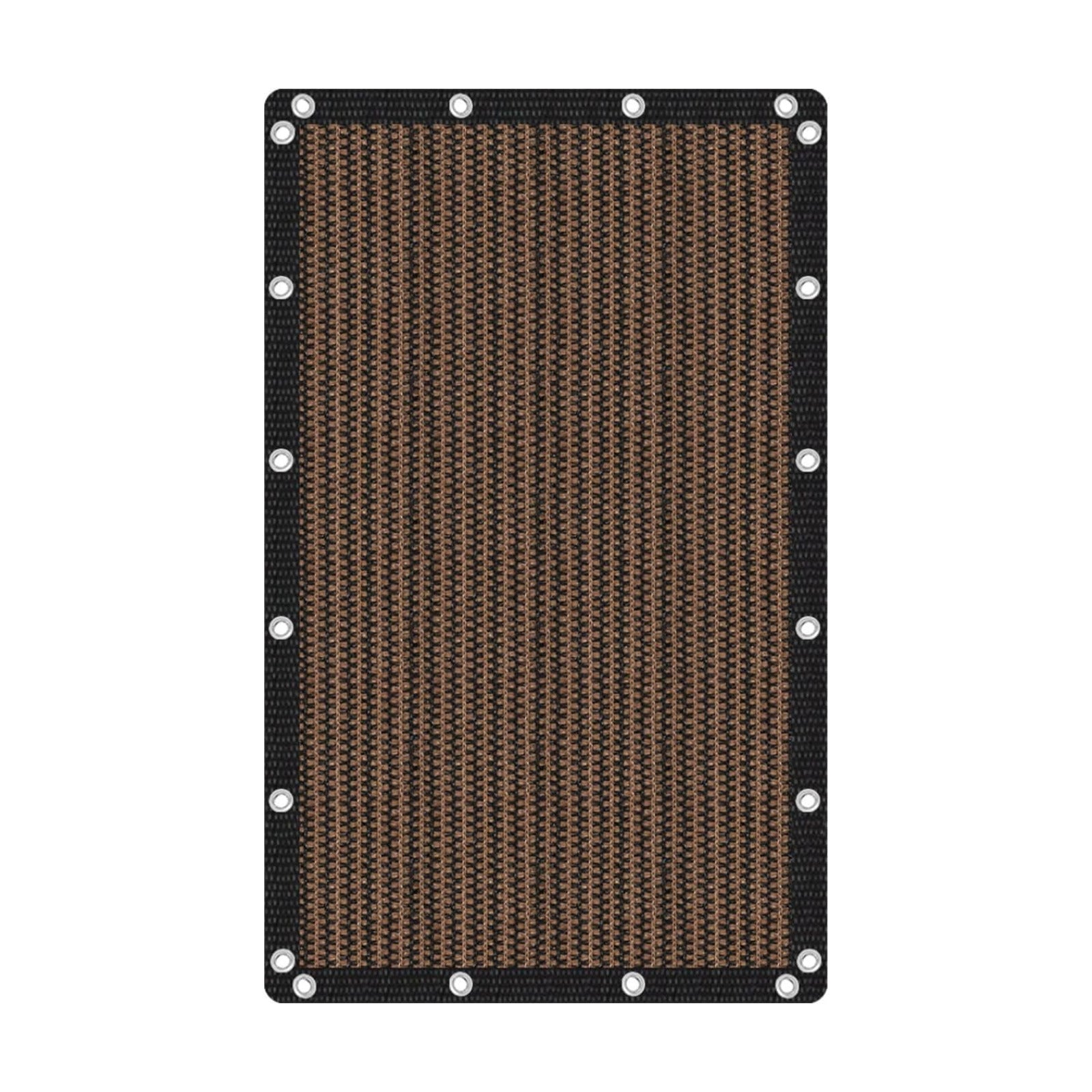 VICLLAX Shade Fabric Sun Shade Cloth Privacy Screen with Grommets for Patio Garden Pergola Cover Canopy 6x10 FT, Mocha