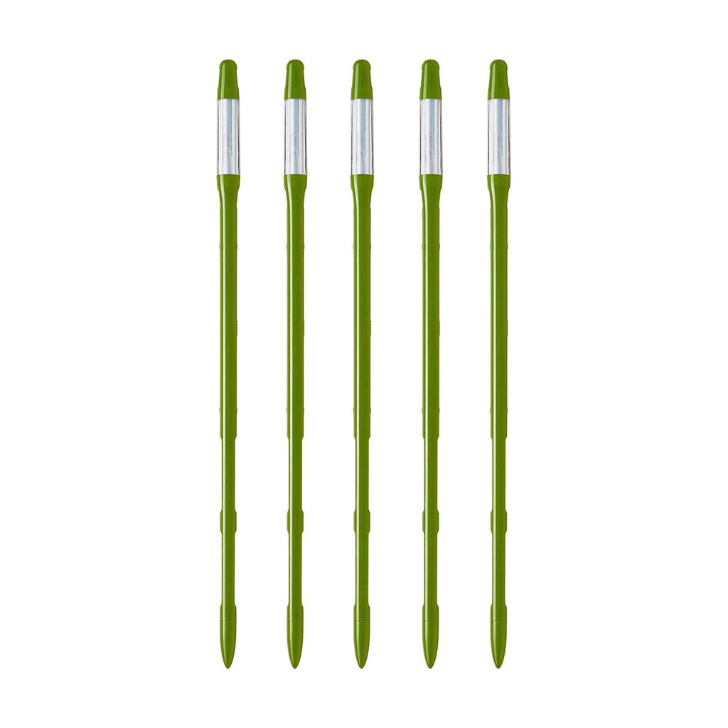 Sustee Aquameter, Set of 5, Plant Soil Moisture Sensor (Green, Large)