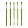 Sustee Aquameter, Set of 5, Plant Soil Moisture Sensor (Green, Medium)