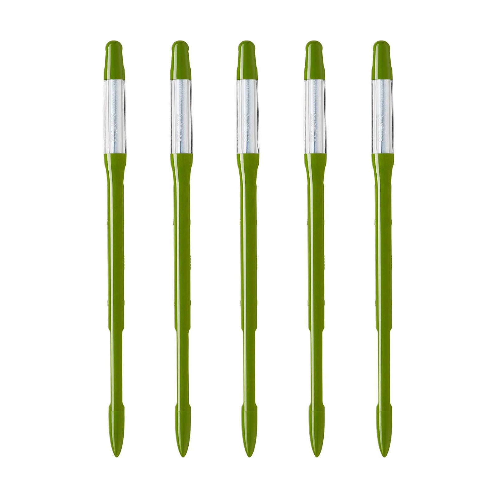 Sustee Aquameter, Set of 5, Plant Soil Moisture Sensor (Green, Medium)