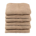 6 PCS 40 x 24 Inch Burlap Bags, Large Burlap Storage Sacks for Gardening, Potato Sack Race Bags for Potato Grow Bag
