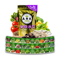 Ark Seed Kits-Organic 30 Heirloom Varieties, Over 10,000 Non-GMO Seeds Including Zucchini, Watermelon, Bell Pepper &