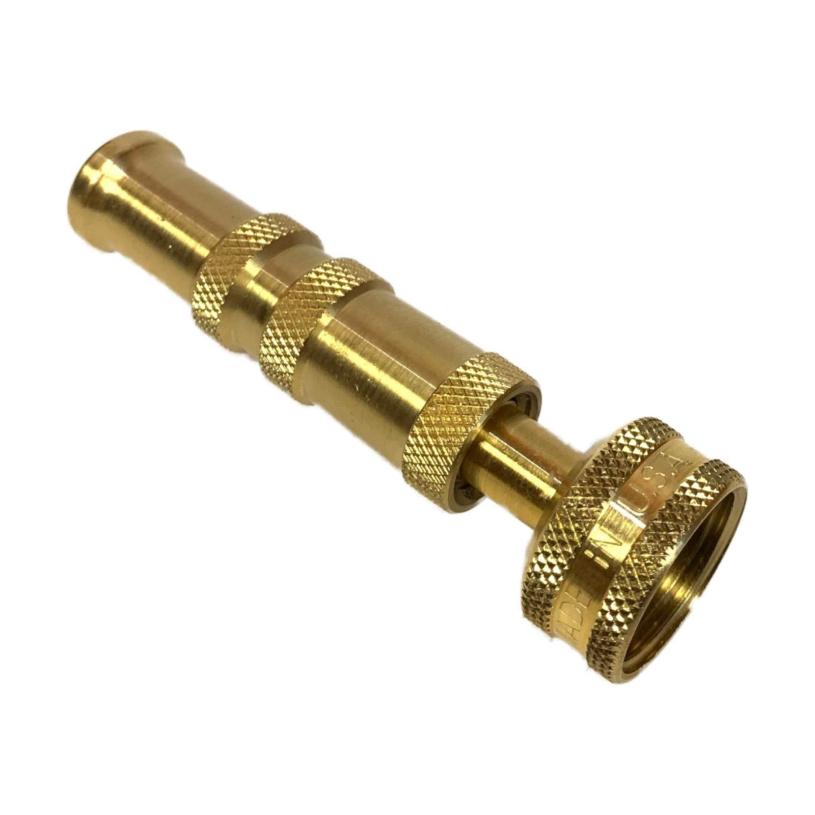 Brass Hose Nozzle - Made in the U.S.A.