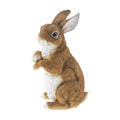 CLEVER GARDEN Rabbit Garden Statue Outdoor Décor, Resin Figurine Decoration for Lawn, Yard, Patio, Porch, and More