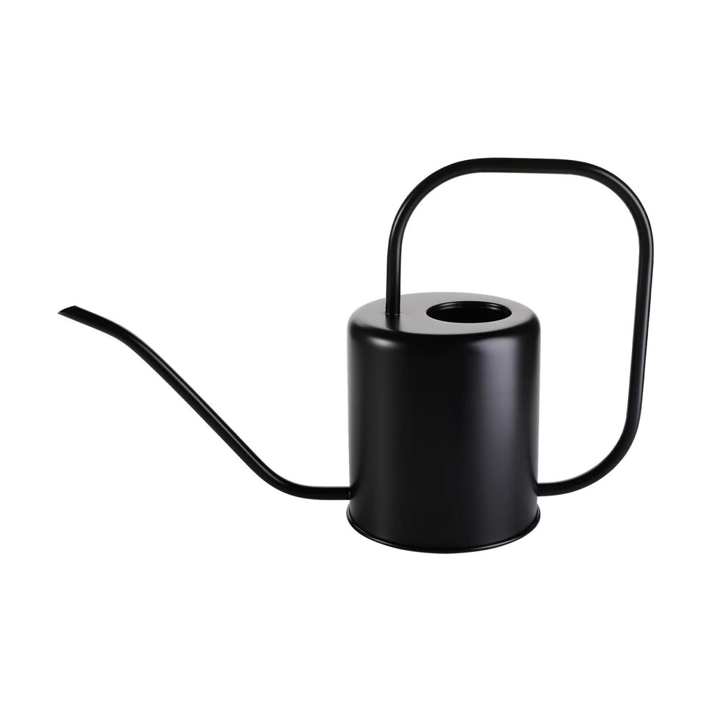 Fasmov 51 Oz Stainless Steel Watering Can Modern Style Watering Pot, Watering Can with Long Spout for Easy Pour, Water