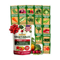 HOME GROWN 15 Variety Survival Seed Vault, 8,800+ Vegetable Seeds