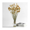 Natural Dried Bunny Tail Grass - 110~120 Stems Lagurus Ovatus for Boho Decor, Dried Pampas Grass Flower Arrangements Wedding Home Kitchen Office Decor