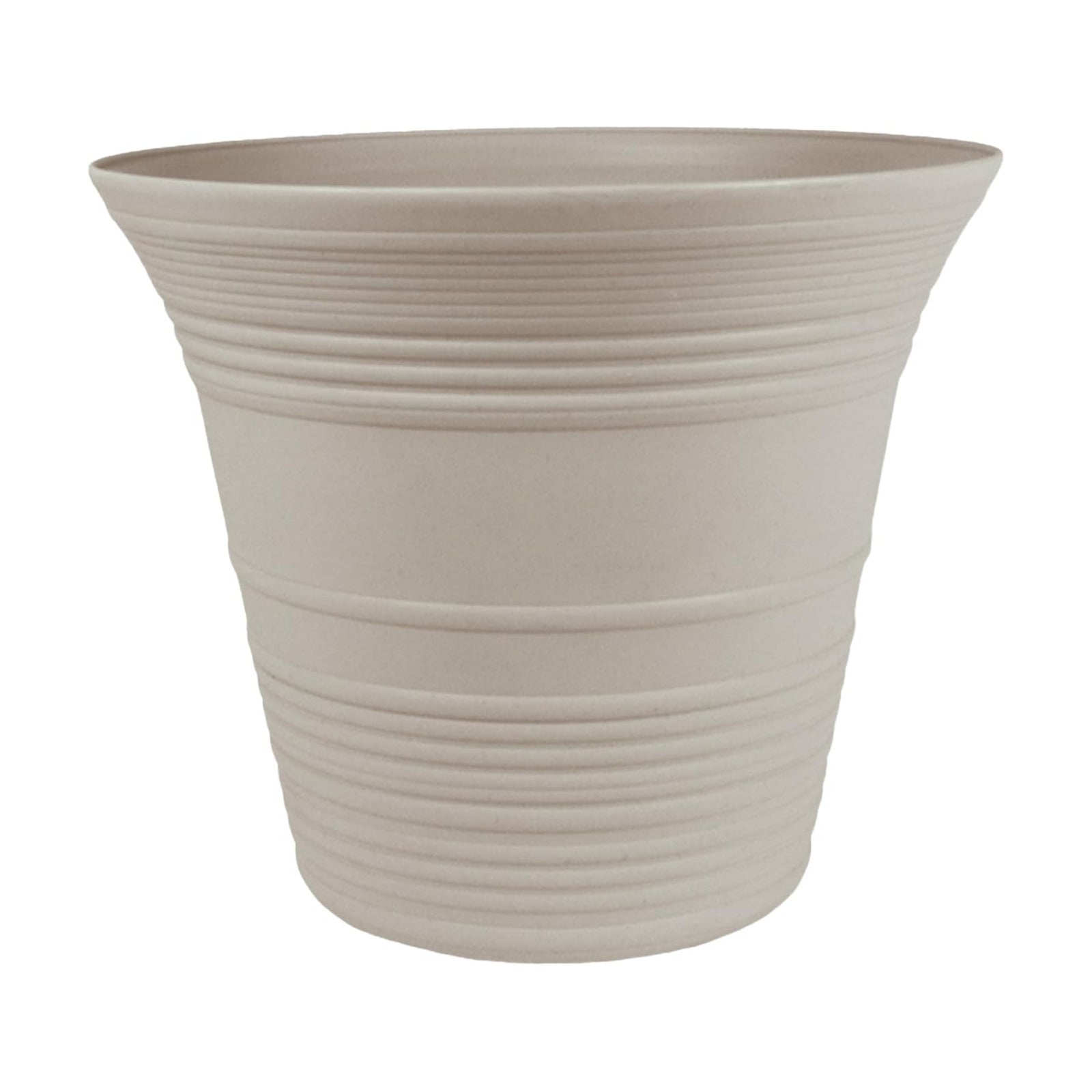 The HC Companies Sedona Round Self-Watering Pot - Lightweight Self Care Planter - Plastic Planter for Herbs & More