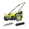 Sun Joe Corded Electric Lawn Dethatcher and Scarifier, 12-Amp, 12.6-Inch Cutting Width - Heavy-Duty Yard Trimmer and