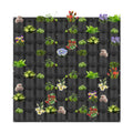 Hanging Planting Grow Bags, 90 Pockets Wall Planter Wall Mounted Grow Bag Outdoor Indoor Gardening Vertical Greening