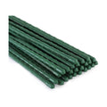 Xiny Tool Garden Stakes, 25 Pack Steel Plant Garden Tomato Stakes with Plastic Coat for Climbing Plants (25 Pack 58
