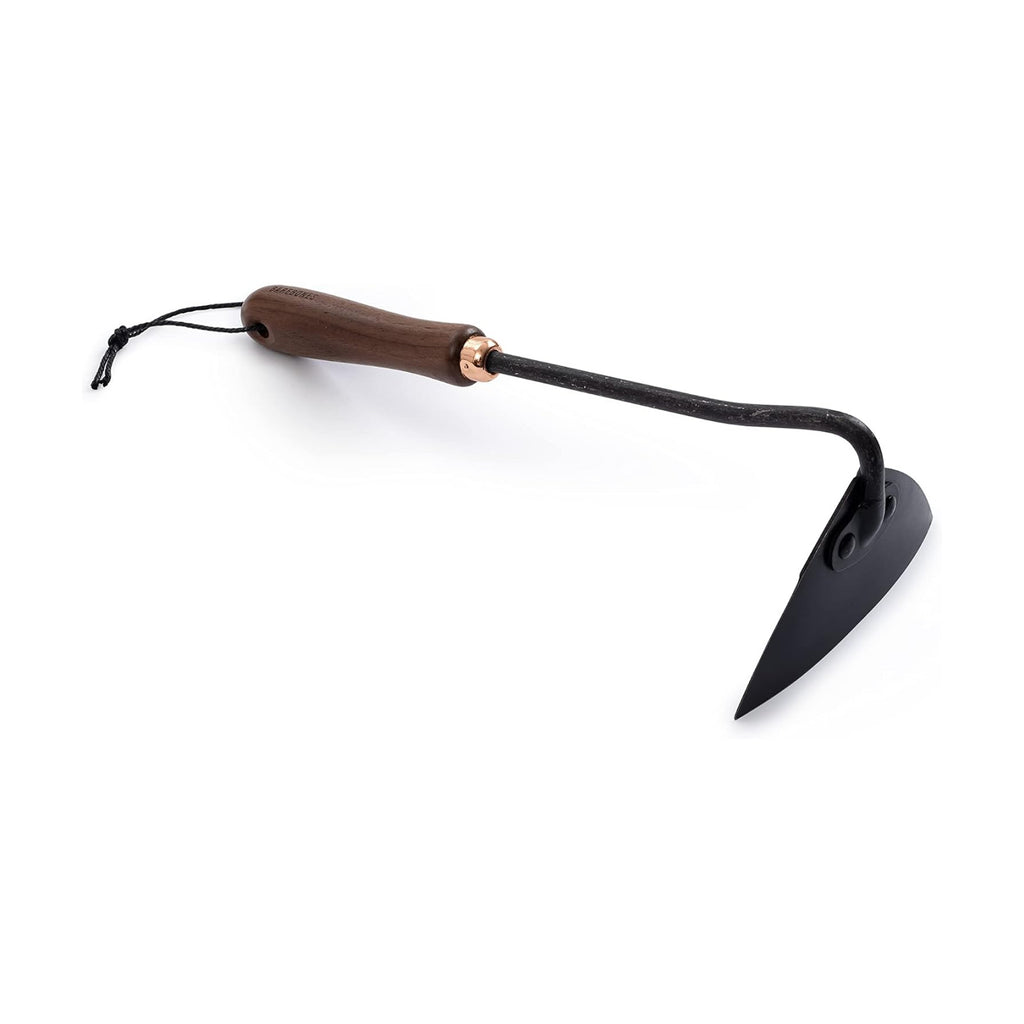 Barebones Triangle Hoe - Stainless Steel Hoe - Japanese Gardening Tools for Weeding, Long Handle and Hand Hoe