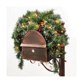 Sunnyglade 35.4" Pre-Lit Christmas Mailbox Swag, Artificial Pine Garland