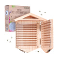 Rivajam Native Bee Observatory | Mason Bee Houses for Pollinating Bees | Pollinator Bee Houses for the Garden Lover