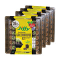 Jiffy Seed Starting Tray Kit - 36 Cell Plant Starter Trays, Portable - 11 x 11 x 4.25 in - Plastic - 4 Pack