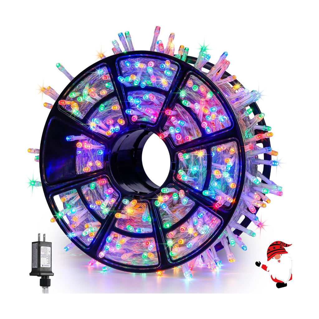 JMEXSUSS 168FT 600 LED Christmas Decor String Lights, Christmas Tree Lights