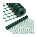 DOEWORKS Plastic Safety Fence, 4 ft x 100 ft Barrier Netting, Green | Large Coverage | Durable Plastic Mesh | Highly