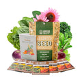 Mountain Valley Seed Co Fall Garden Heirloom Vegetable Seed ~3,800+ Seeds | 7 Varieties of Seeds to Sow in Fall Months