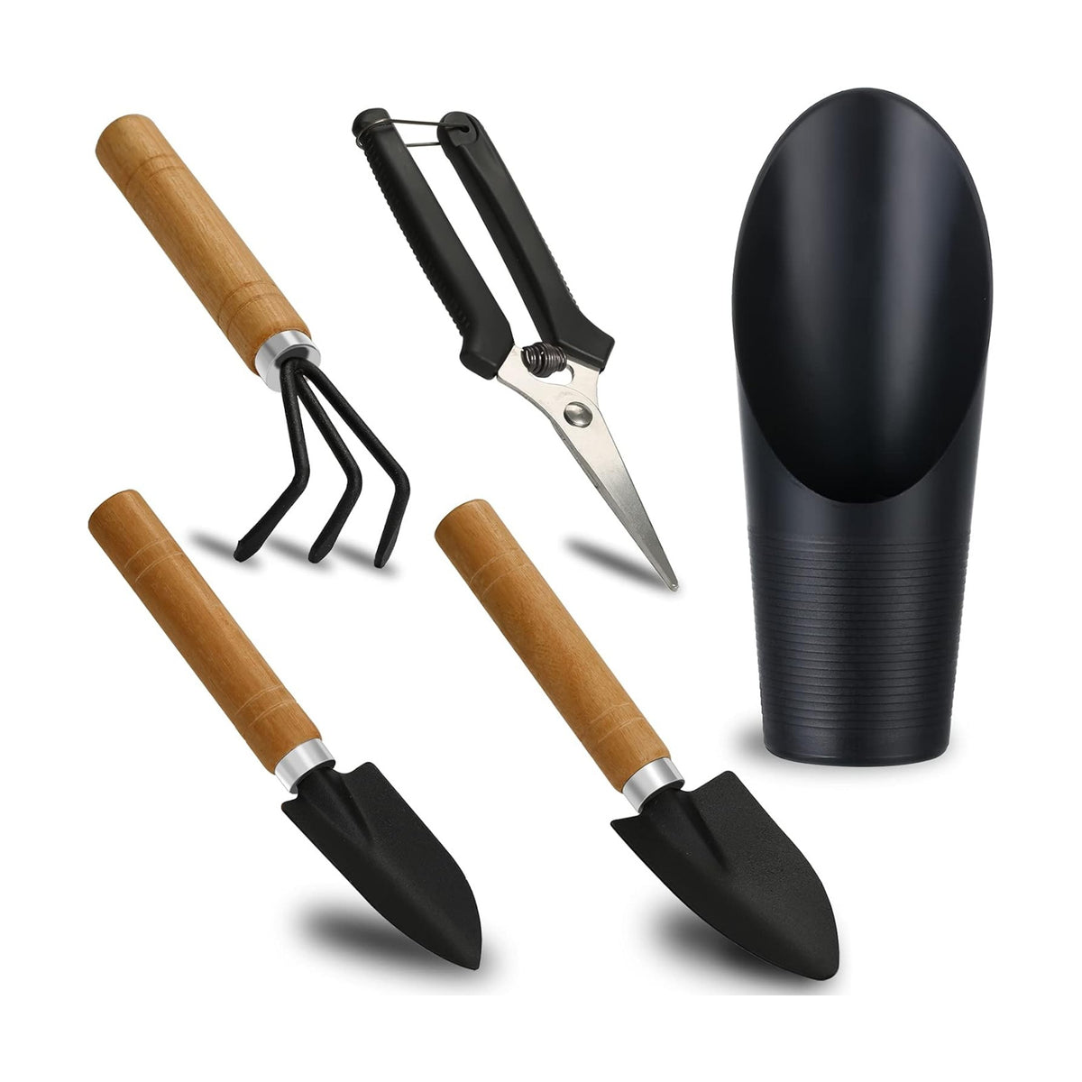5 Pcs Succulent Tools, Mini Garden Tools, Small Indoor Plant Repotting Set