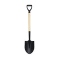 Shovel for Digging,Round Shovel, Garden Tool with D-Handle, 41 Inches in Overall Length, Wooden Handel Garden