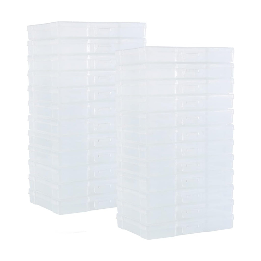 5" x 7" Photo Storage Case, 24 Inner Photo Organizer Keeper, Extra Large Storage Picture Boxes, Seed Storage