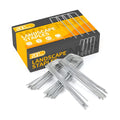 WAENLIR 6 inch 200 Pack Garden Staples Galvanized Landscape Stakes, Heavy Duty Fence Stakes Sod Pins for Securing Weed