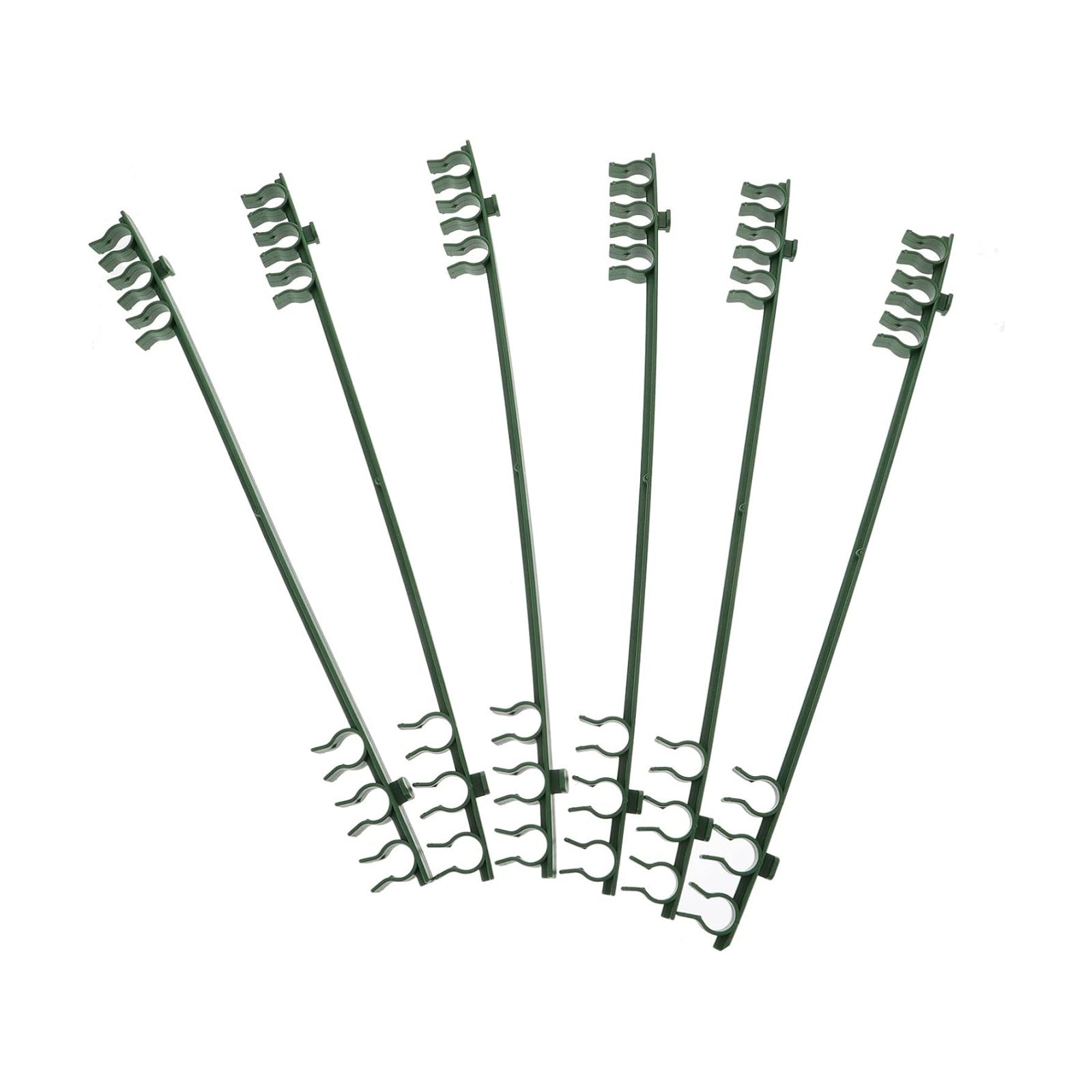 50PCS Stake Arms for Tomato Cage, 11.8 Inches Garden Stake Connectors, Expandable Trellis Connectors for 11mm Diameter