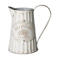Galvanized Pitcher Antique Watering Can Retro Jug Metal Vase Rustic Vintage Primitive Pitcher Farmhouse Country Plant