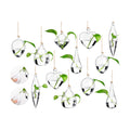 Zopeal 6 Set Wall Hanging Glass Planter Terrarium Propagation Station Vase Container Watering Squeeze Bottle with Rope