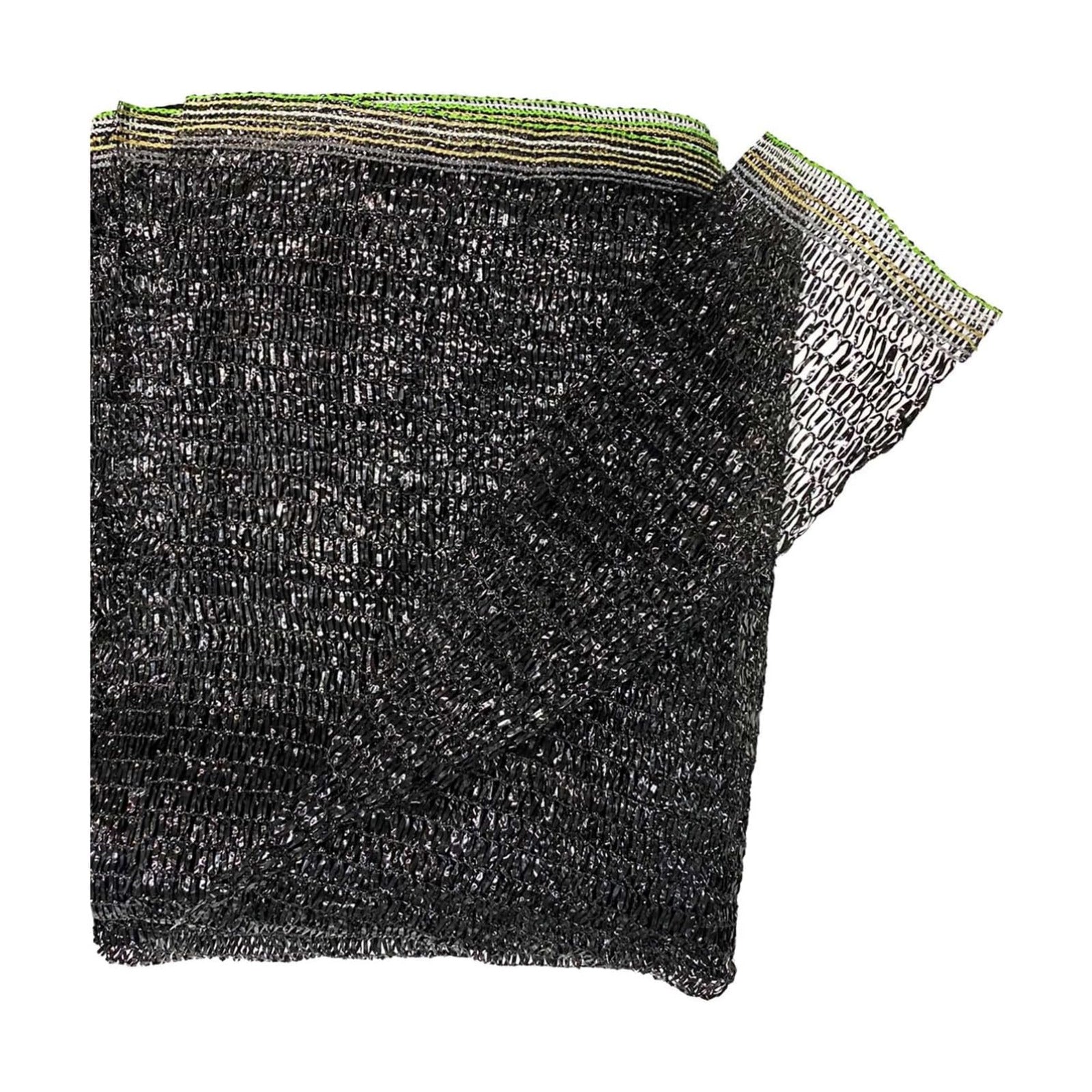 Cool Area Sun Shade Cloth Shade Net for Garden, 55% 10x20ft, Black | Made of New HDPE. Special Woven Hole Design. UV