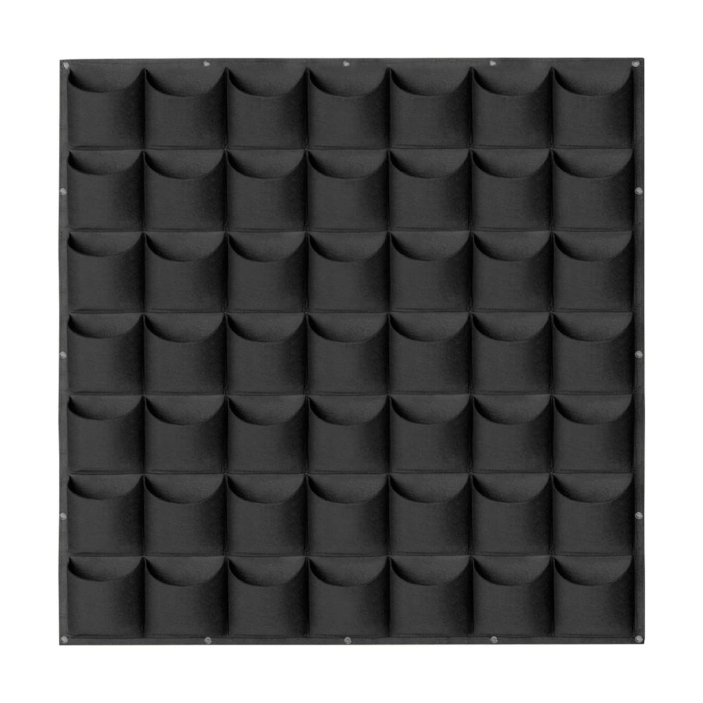 49 Pockets Hanging Planter Bags, Hanging Vertical Wall Mounted Plant Planting Grow Bags, Herb Garden Planter Outdoor