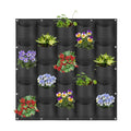 25 Pockets Hanging Planter Bags, Hanging Vertical Wall Mounted Plant Planting Grow Bags, Herb Garden Planter Outdoor