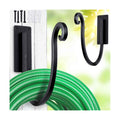 Hose Holders Wall Mount: 2PCs 8-Inch Heavy-Duty Garden Hose Hangers Outdoor | Metal Hand-forged Hose Racks Mount