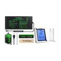VIVOSUN 10"x20.75" Seedling Heat Mat and Digital Thermostat Combo Set MET Standard & Digital Hygrometer Indoor Outdoor