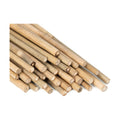 GAGINANG Natural Bamboo Garden Stakes, 20pcs Plant Sticks 16 inches
