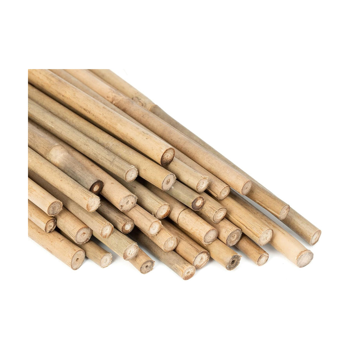 GAGINANG Natural Bamboo Garden Stakes, 20pcs Plant Sticks 16 inches