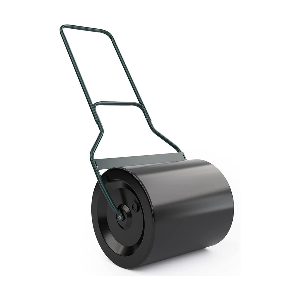 Arnot Lawn Roller, Heavy-Duty Push/Tow Behind Water/Sand Filled Roller for Park, Garden, Yard, Ball Field, 16x20-Inch