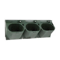 Yardwe Vertical Garden Wall Planter Stackable Plant Pot Wall Mounted Hanging Flower Pot for Balcony Garden Home Office
