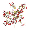 Artificial Pip Berry Stems,3Pack 27.5Inches Red Berry Stems Berry Spray Picks Handmade Berry Picks for Table Home Wedding Christmas Holiday Decor, 210715XU01-2-3-10458-1150250041