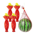 200 Pack Watermelon Nets, Reusable Hanging Melon Support Nets | Melon Hammocks Cradles Fruit Watermelon Net Bag for