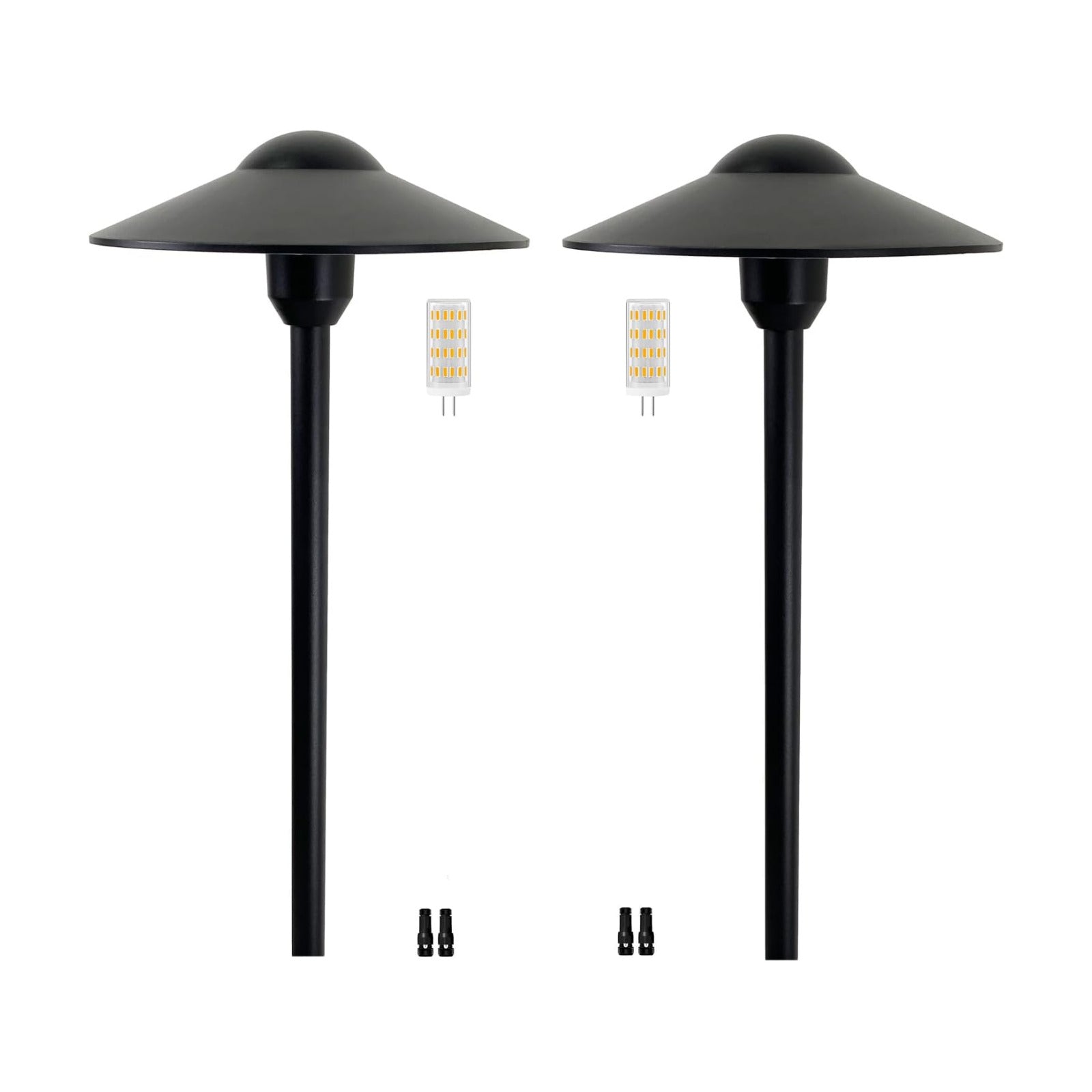 Low Voltage Pathway Lights Landscape Lighting,Replaceable G4 LED | 12-24V Aluminum Path Light Garden Driveway Walkway