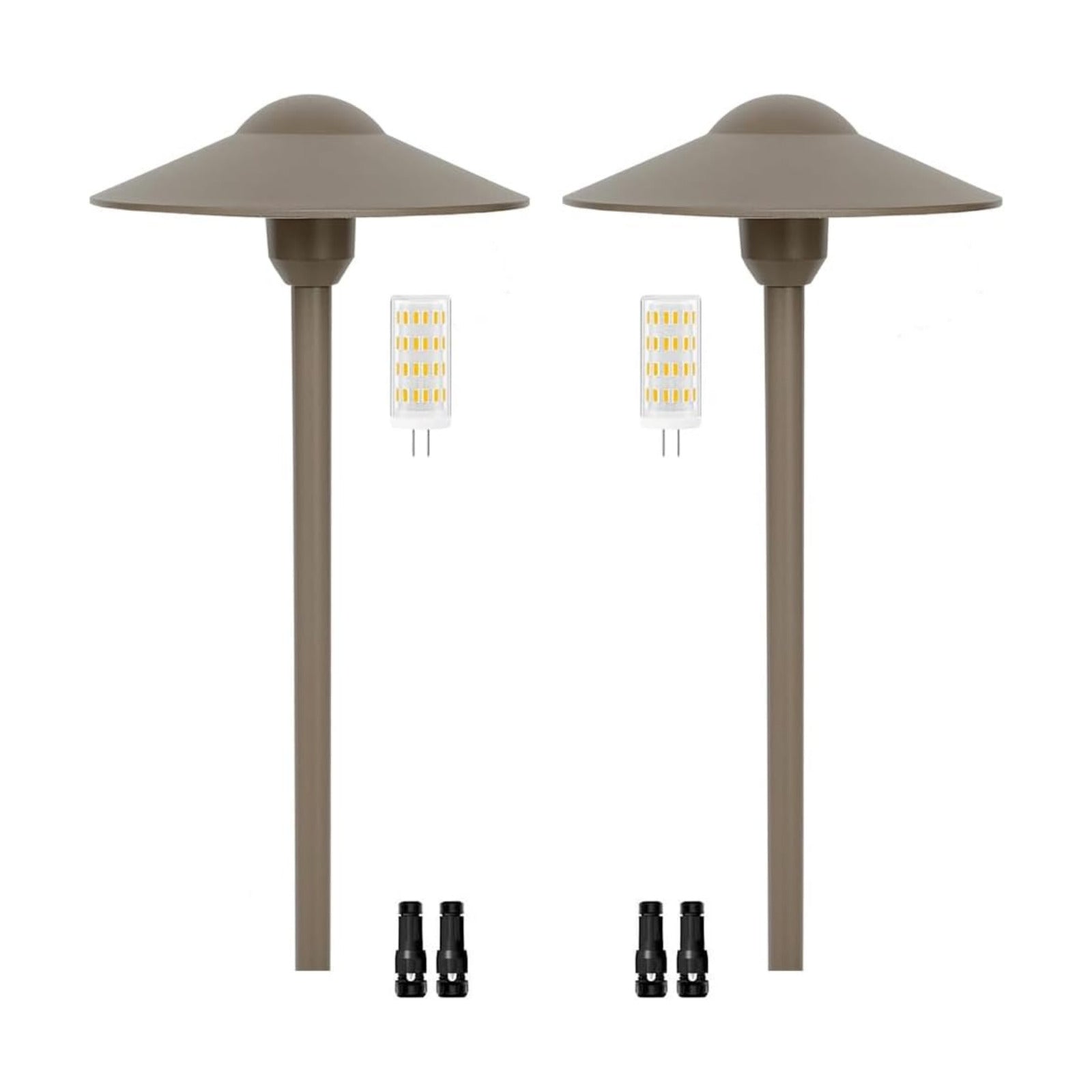 Low Voltage Path Light Cast Aluminum Landscape Lighting | Pathway Lights Walkway Driveway Yard Garden Lighting