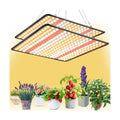 Grow Light, (2-Pack) 200W LED Grow Lights for Indoor Plants Full Spectrum Plant Growing Lamps for Seedling Veg and Bloom