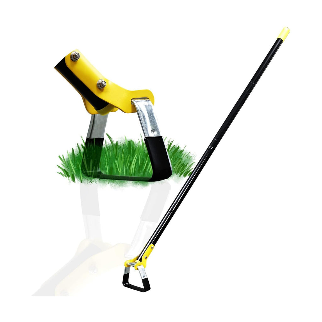 DonSail Hoe Garden Tool - Scuffle Garden Hoes for Weeding Gardening Long Handle Heavy Duty - Adjustable Weeding Loop