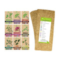 Microgreens Kit Refills - 9 Mats and 9 Different USA Seed Packs | Refill set with 9 plant mats and 9 seed packs for the